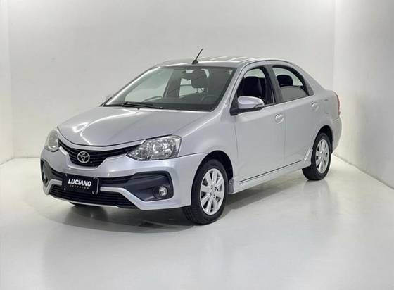 TOYOTA ETIOS 1.5 XLS SEDAN 16V FLEX 4P AUTOMÁTICO TOYOTA ETIOS 1.5 XLS SEDAN 16V FLEX 4P AUTOMÁTICO
